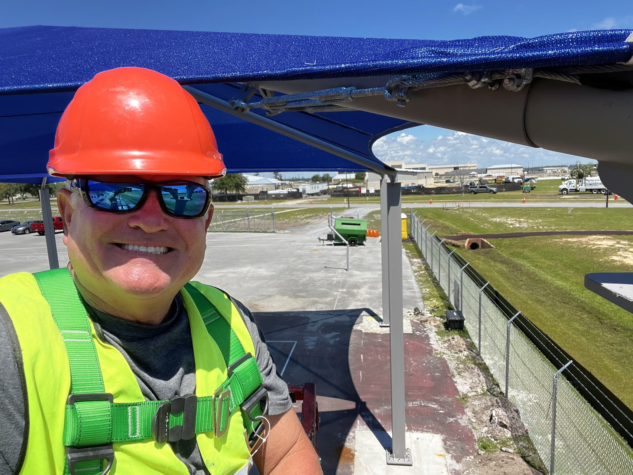Tony Pons owner of Emerald Coast shade in Northwest Florida